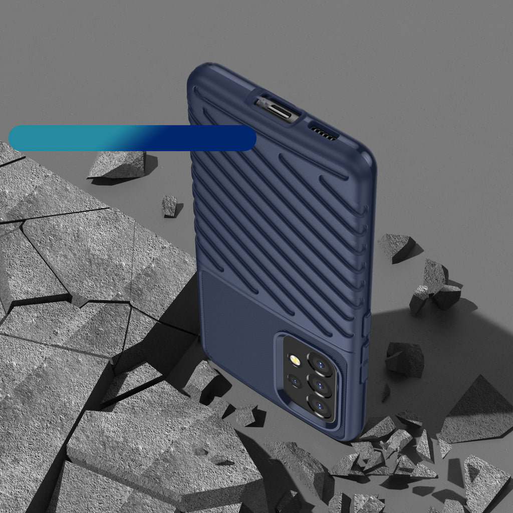Thunder Case šarvuotas dėklas Samsung Galaxy A53 5G – mėlynas