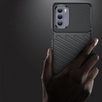 Thunder Case lankstus armored dangtelis Motorola Moto G Stylus 2022 juodas -- Cell phone cases and covers