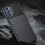 Thunder Case lankstus armored dangtelis Motorola Moto G Stylus 2022 juodas -- Cell phone cases and covers
