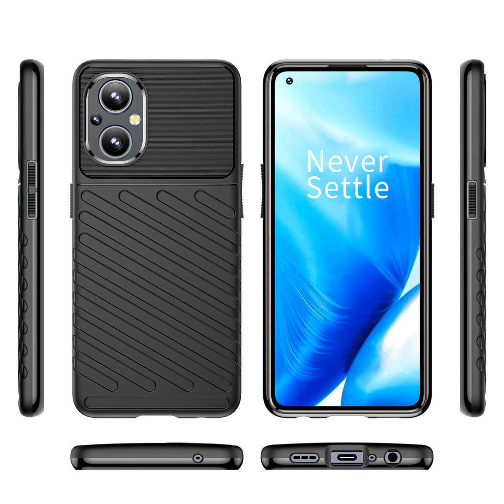 Thunder Case šarvuotas dėklas OnePlus Nord N20 5G – juodas -- OnePlus Nord N20