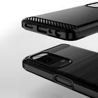 Carbon Case TPU dėklas OnePlus Nord N200 5G – juodas -- OnePlus Nord N200