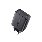 Acefast 2x USB Type-C 40W įkroviklis, PPS, PD, QC 3.0, AFC, FCP, juodas (A9 juodas)