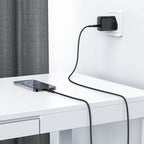Acefast C4-01 laidas Lightning - USB-C PD 30W 3A 480Mb/s 1.8m - juodas