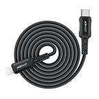 Acefast C4-01 laidas Lightning - USB-C PD 30W 3A 480Mb/s 1.8m - juodas