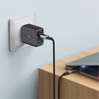 Acefast MFI laidas USB Type C - Lightning 1.2m, 30W, 3A juodas (C6-01 Black)