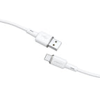 Acefast USB - USB-C laidas 1.2 m, 3A, baltas (C2-04 white)