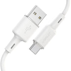 Acefast USB - USB-C laidas 1.2 m, 3A, baltas (C2-04 white)