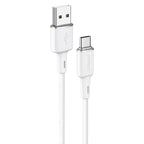 Acefast USB - USB-C laidas 1.2 m, 3A, baltas (C2-04 white)