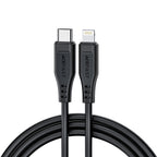 Acefast C3-01 Lightning - USB-C PD laidas 30W 3A 480Mb/s 1.2 m, baltas