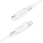 Acefast C3-01 Lightning - USB-C PD laidas 30W 3A 480Mb/s 1.2 m, baltas