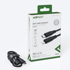 Acefast C3-01 Lightning - USB-C PD laidas 30W 3A 480Mb/s 1.2 m, baltas