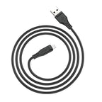Acefast MFI USB - Lightning laidas 1.2 m, 2.4A, juodas (C3-02 black)