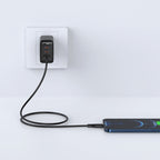 Acefast MFI USB - Lightning laidas 1.2 m, 2.4A, juodas (C3-02 black)