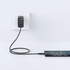Acefast USB - USB-C laidas 1.2 m, 3A, baltas (C3-04 white)