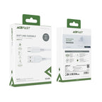 Acefast USB - USB-C laidas 1.2 m, 3A, baltas (C3-04 white)