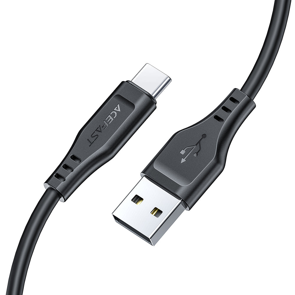 Acefast USB - USB-C laidas 1.2 m, 3A, baltas (C3-04 white)