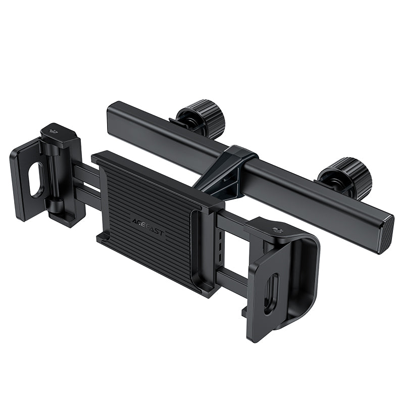 Acefast automobilinis galvos atramos laikiklis telefonui ir planšetei (135-230mm pločio), juodas (D8 black)