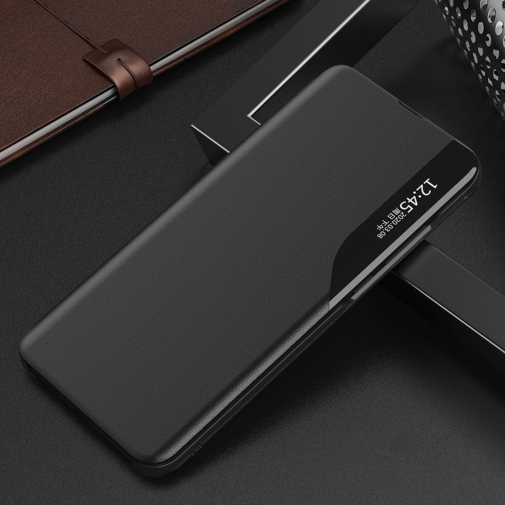 Atverčiamas dėklas Poco M4 Pro 5G – juodas -- Xiaomi Poco M4 Pro