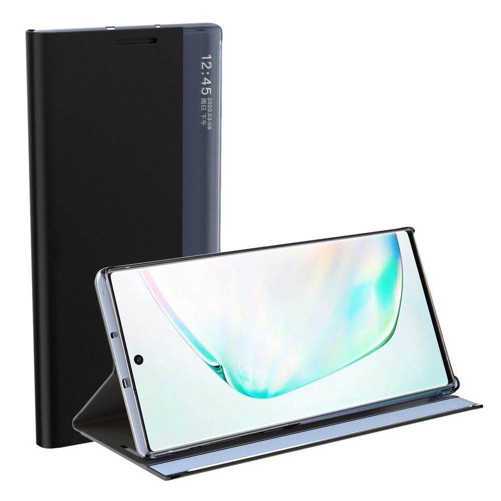 Sleep dėklas su stovu Samsung Galaxy A03s – mėlynas -- Samsung Galaxy A03s