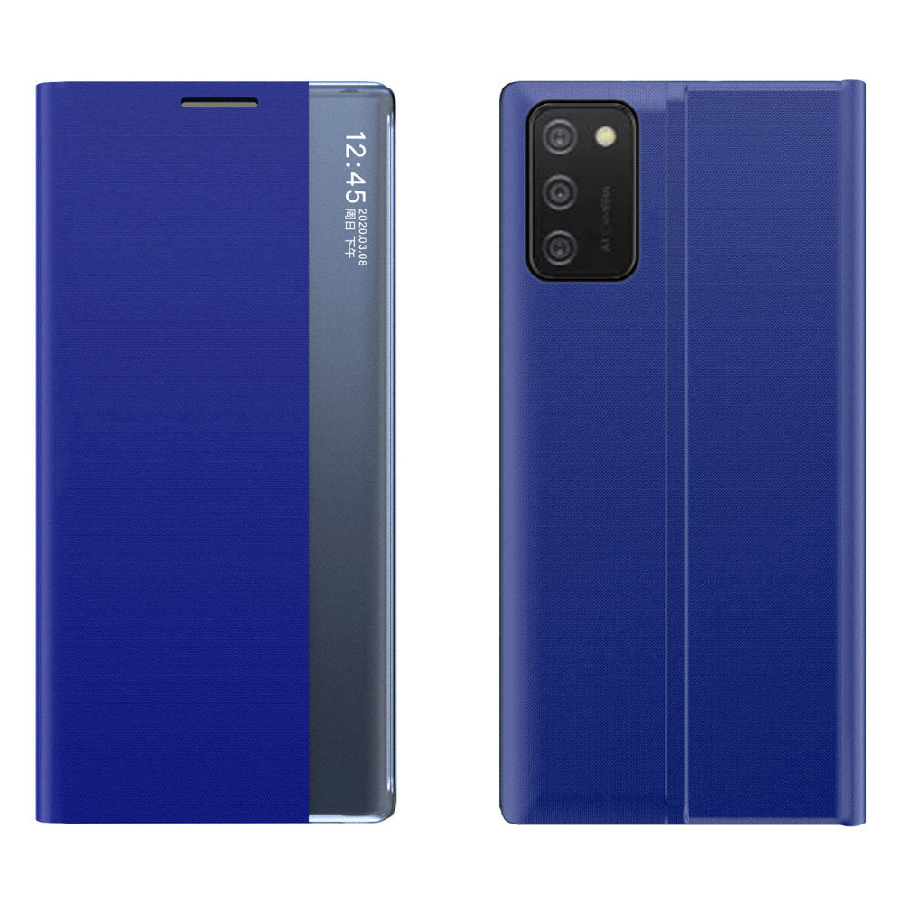 Sleep dėklas su stovu Samsung Galaxy A03s – mėlynas -- Samsung Galaxy A03s