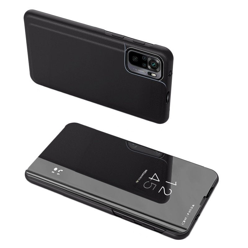 Clear View Case atverčiamas dėklas Xiaomi Redmi Note 11 Pro+ 5G – juodas -- Xiaomi Mi 11i HyperCharge
