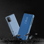Clear View Case atverčiamas dėklas Xiaomi Redmi Note 11 Pro+ 5G – juodas -- Xiaomi Mi 11i HyperCharge