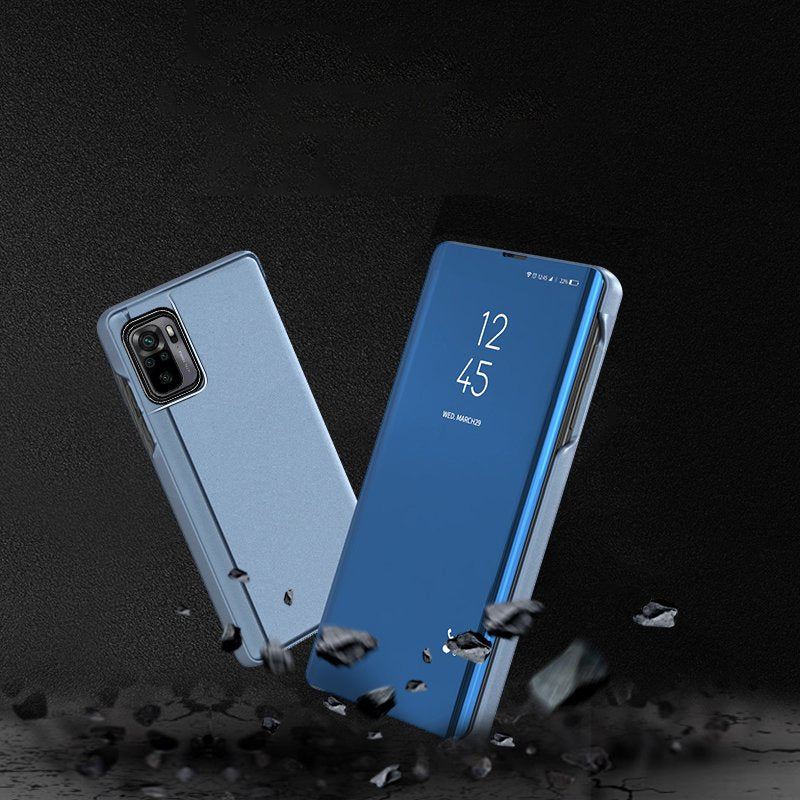 Atverčiamas Clear View dėklas Poco M4 Pro 5G -- Xiaomi Poco M4 Pro