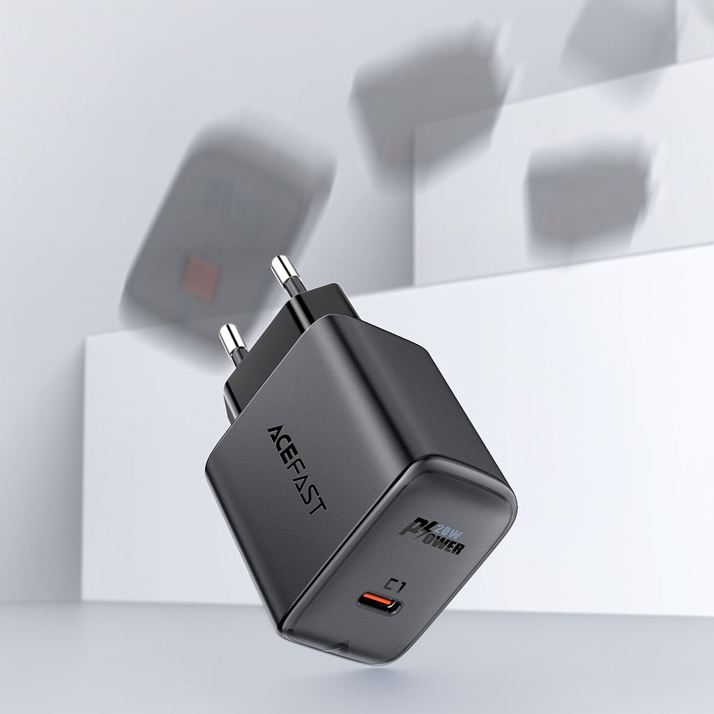 Acefast greitas USB Type-C 20W Power Delivery įkroviklis, baltas (A1 EU baltas)