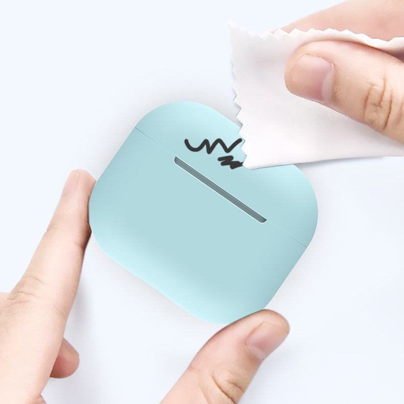 Silikoninis dėklas AirPods 1/2 – baltas