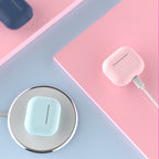 Silikoninis dėklas AirPods 1/2 – baltas
