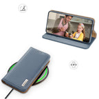 Dux Ducis Hivo odinis dėklas-piniginė Samsung Galaxy S22+ – mėlynas -- Samsung Galaxy S22+
