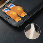 Dux Ducis Hivo odinis dėklas-piniginė Samsung Galaxy S22+ – mėlynas -- Samsung Galaxy S22+