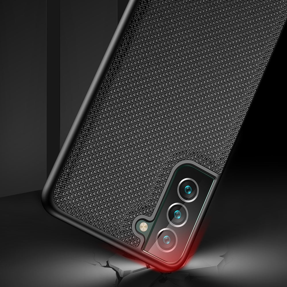 Dux Ducis Fino nyloninis dėklas Samsung Galaxy S22+ – mėlynas -- Samsung Galaxy S22+