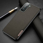 Dux Ducis Fino nyloninis dėklas Samsung Galaxy S22+ – mėlynas -- Samsung Galaxy S22+