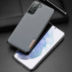 Dux Ducis Fino nyloninis dėklas Samsung Galaxy S22+ – mėlynas -- Samsung Galaxy S22+