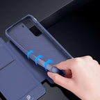 Dux Ducis Skin X dėklas Samsung Galaxy S22+ – mėlynas -- Samsung Galaxy S22+