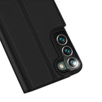 Dux Ducis Skin Pro atverčiamas dėklas Samsung Galaxy S22+ – juodas -- Samsung Galaxy S22+