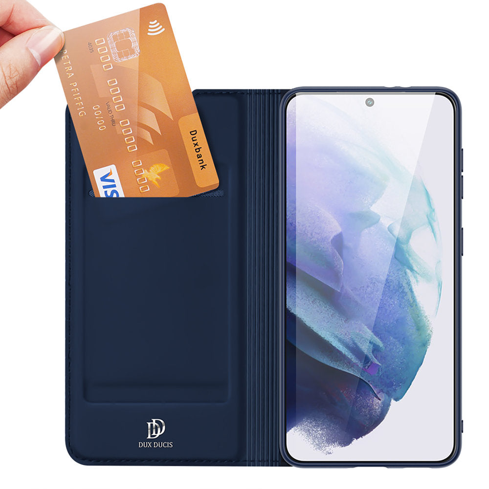 Dux Ducis Skin Pro atverčiamas dėklas Galaxy S22+ – mėlynas -- Samsung Galaxy S22+
