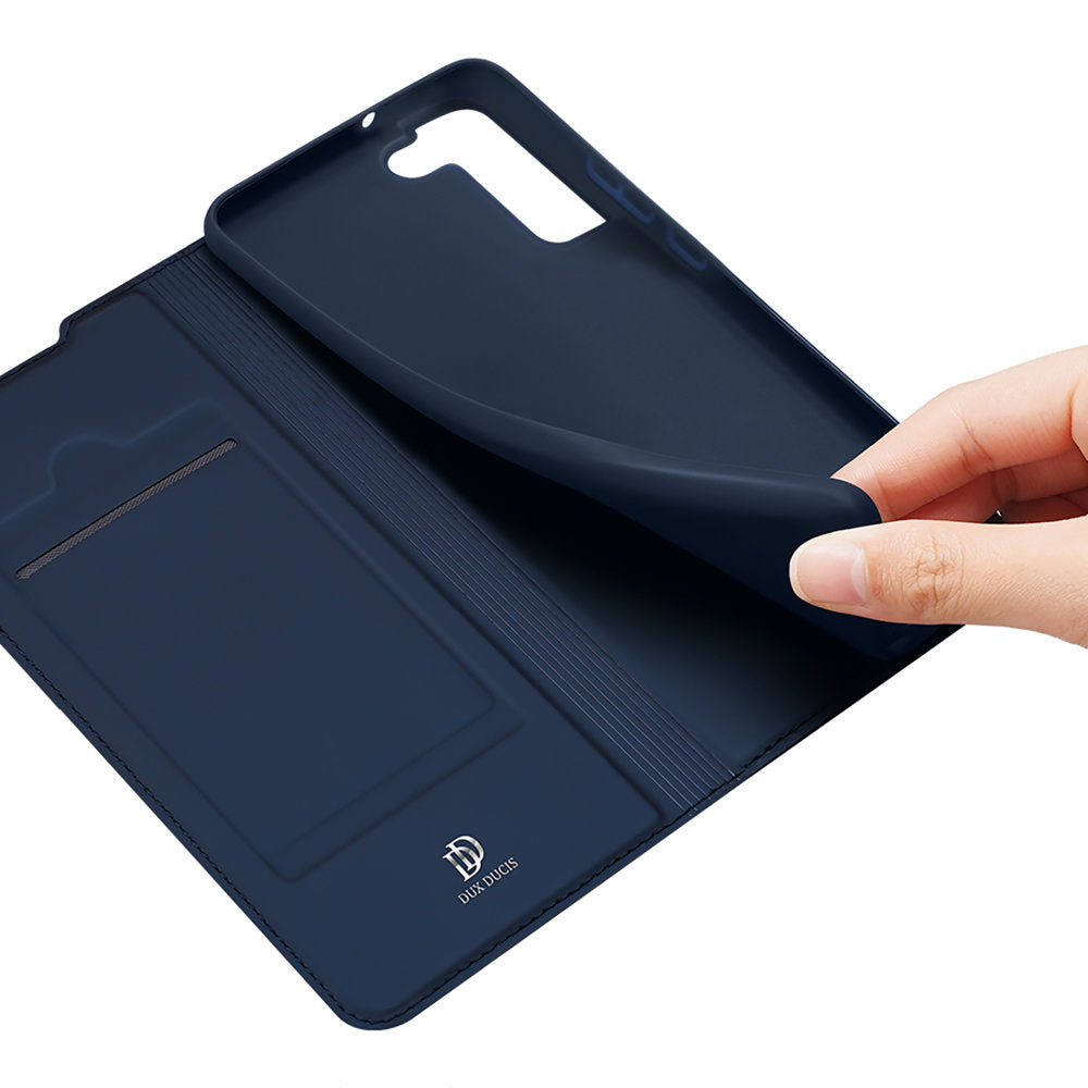 Dux Ducis Skin Pro atverčiamas dėklas Galaxy S22+ – mėlynas -- Samsung Galaxy S22+