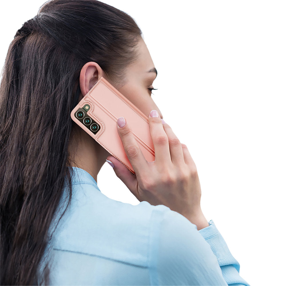Dux Ducis Skin Pro dėklas Samsung Galaxy S22+ – rožinis -- Samsung Galaxy S22+