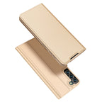 Dux Ducis Skin Pro dėklas Samsung Galaxy S22+ – auksinis -- Samsung Galaxy S22+
