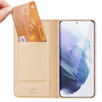 Dux Ducis Skin Pro dėklas Samsung Galaxy S22+ – auksinis -- Samsung Galaxy S22+