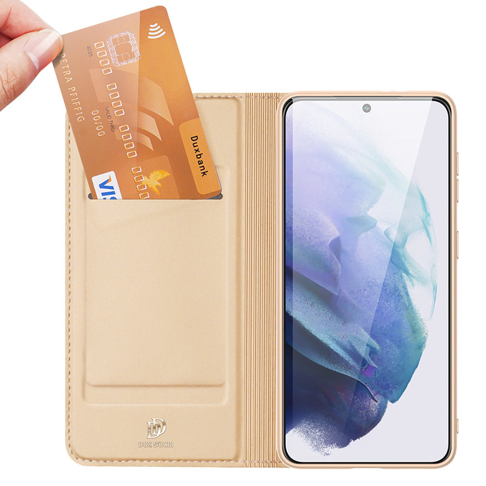 Dux Ducis Skin Pro dėklas Samsung Galaxy S22+ – auksinis -- Samsung Galaxy S22+