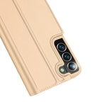 Dux Ducis Skin Pro dėklas Samsung Galaxy S22+ – auksinis -- Samsung Galaxy S22+