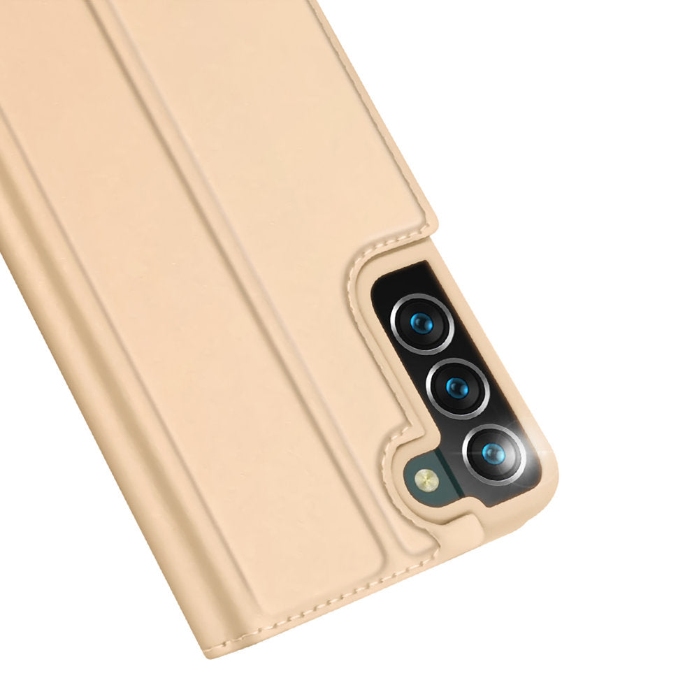 Dux Ducis Skin Pro dėklas Samsung Galaxy S22+ – auksinis -- Samsung Galaxy S22+