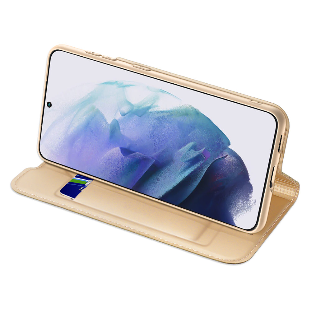 Dux Ducis Skin Pro dėklas Samsung Galaxy S22+ – auksinis -- Samsung Galaxy S22+