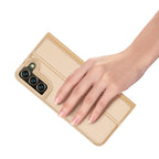 Dux Ducis Skin Pro dėklas Samsung Galaxy S22+ – auksinis -- Samsung Galaxy S22+