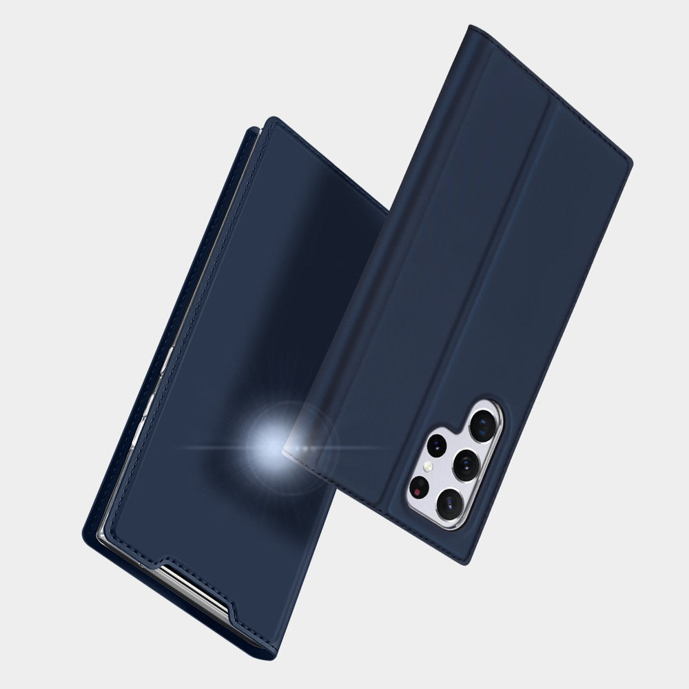 Dux Ducis Skin Pro dėklas Galaxy S22 Ultra – auksinis