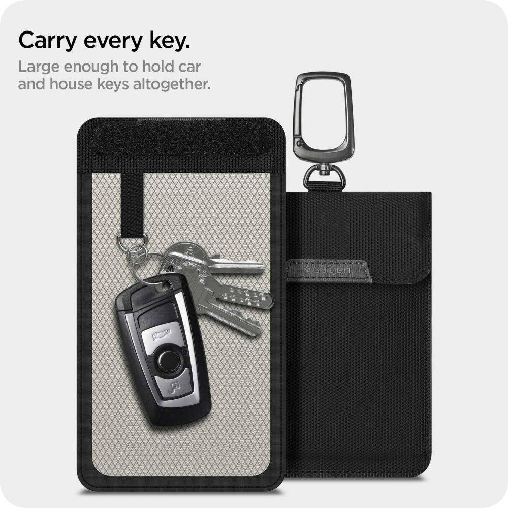 Spigen RFID dėklas Keyless raktams – juodas -- Cell phone cases and covers