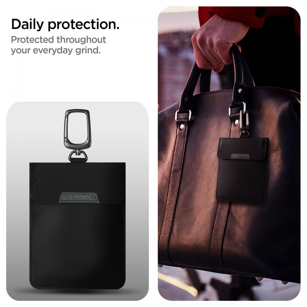 Spigen RFID dėklas Keyless raktams – juodas -- Cell phone cases and covers
